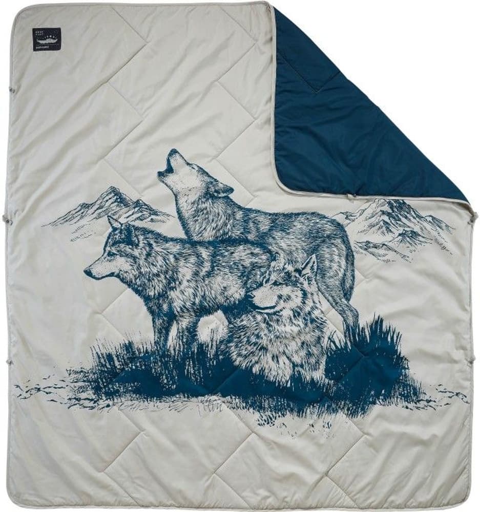 Argo Blanket Print Wolf, view: 0