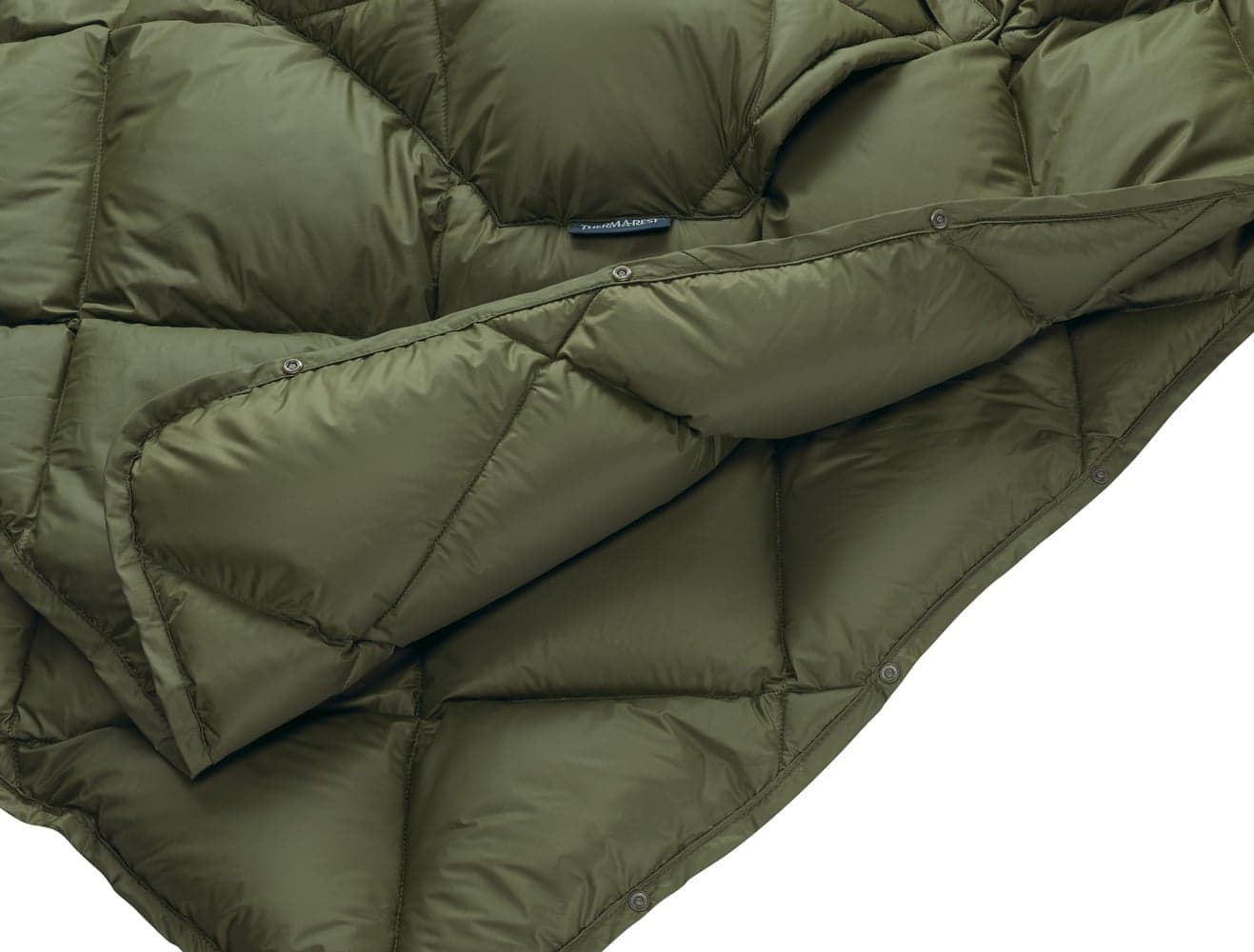 Honcho Poncho Down Dark Olive, view: 1