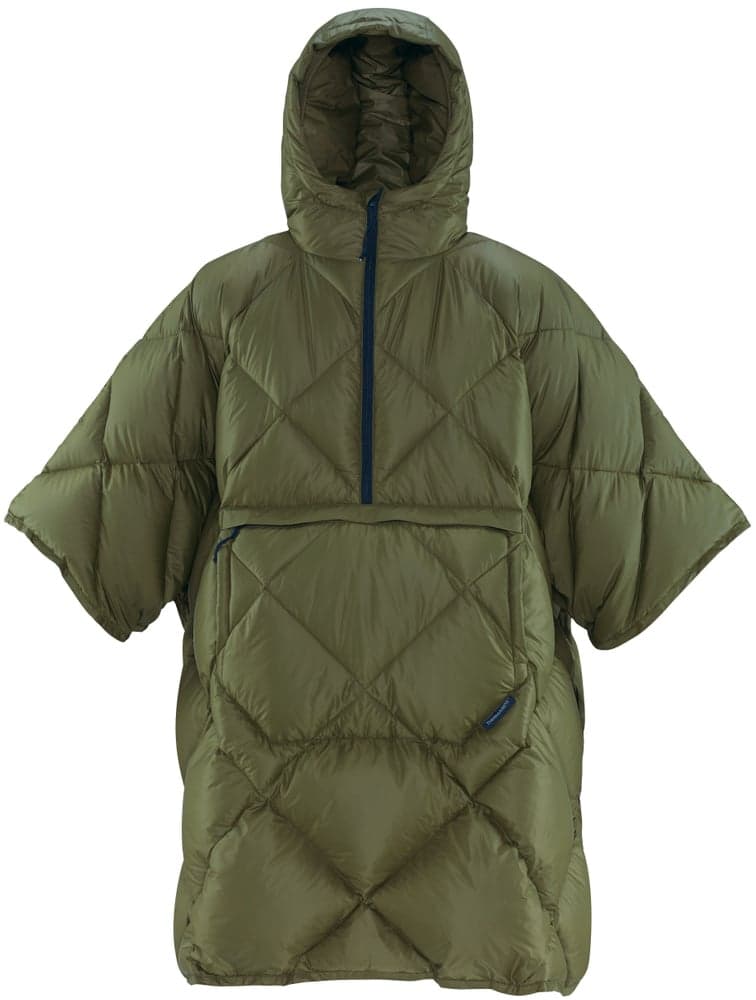 Honcho Poncho Down Dark Olive, view: 0