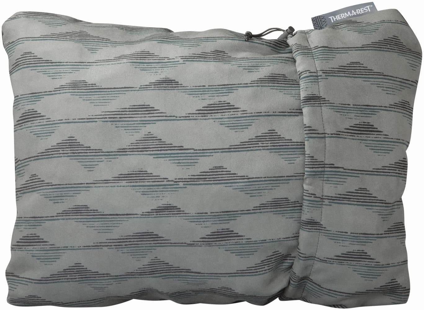 Compressible Pillow L Grey Mountains, view: 0