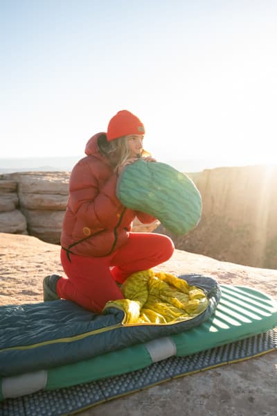 Air Head Down Pillow Reg Green Mountains, view: 3