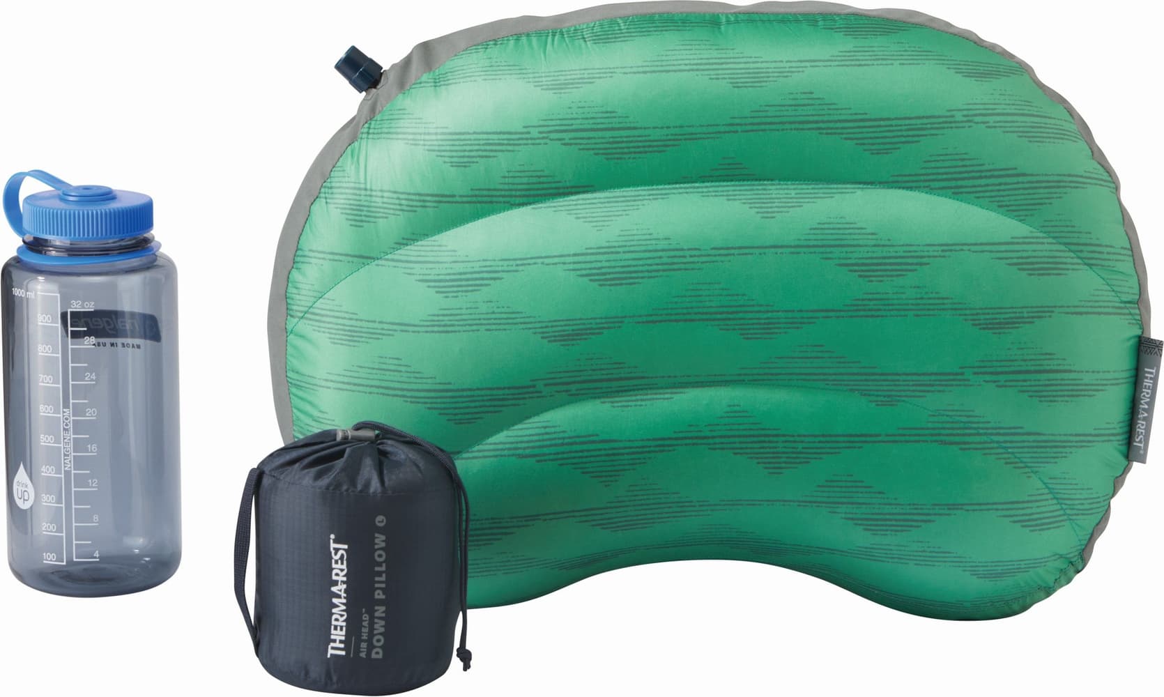 Air Head Down Pillow Reg Green Mountains, view: 2