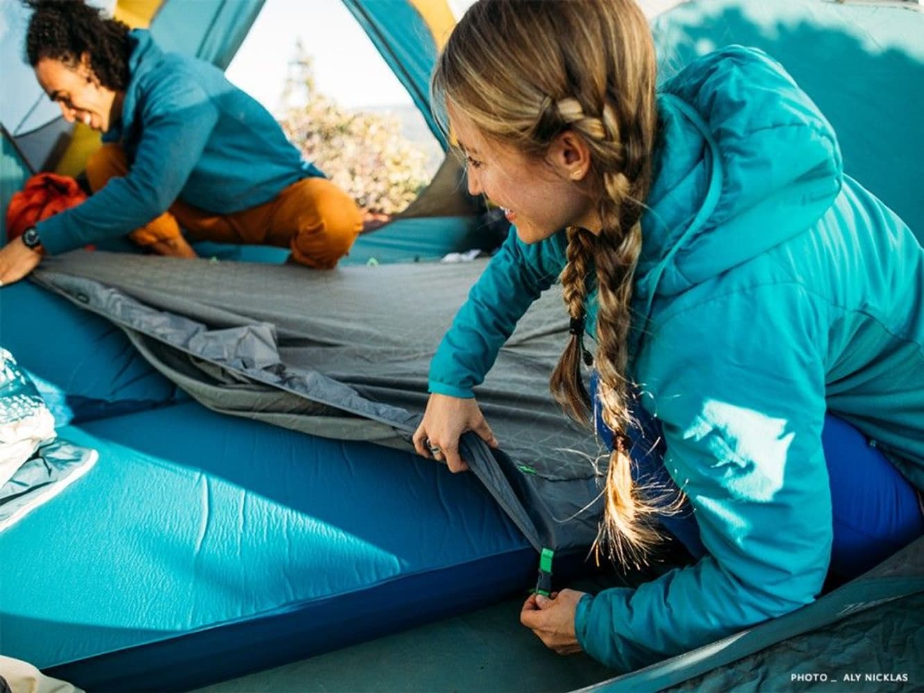 Therm-a-rest MondoKing 3D L Marine Blue, view: 2