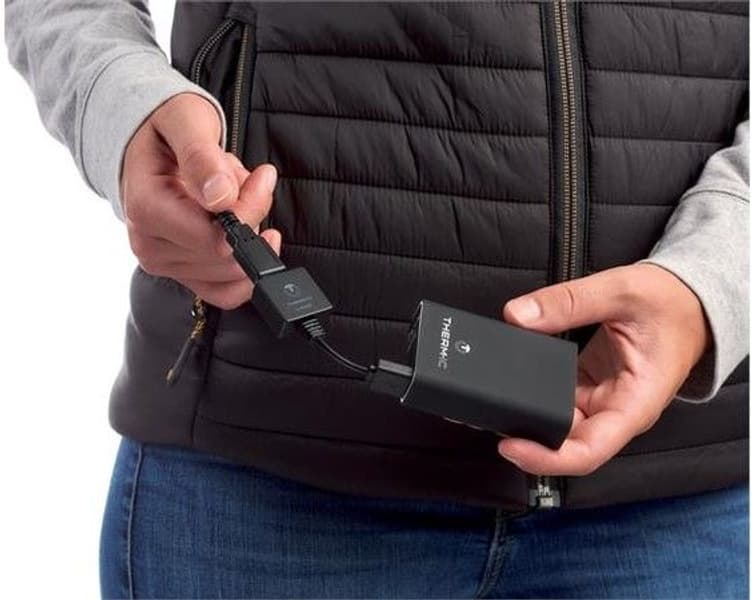 Therm-Ic Power Vest Heat Men Grå, view: 2