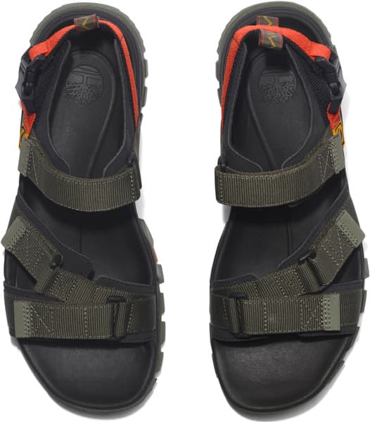 Mens Garrison Trail 2 Strap Sandal Leaf Green, view: 3