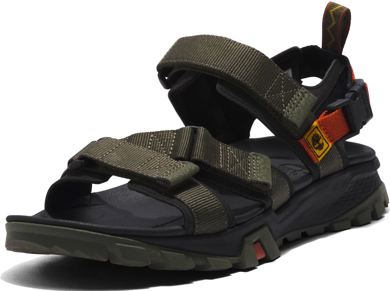 Mens Garrison Trail 2 Strap Sandal Leaf Green, view: 2