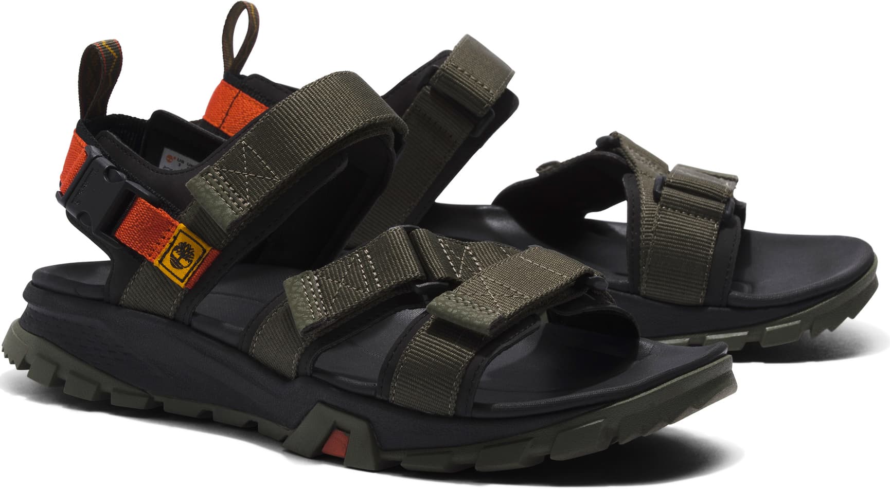 Mens Garrison Trail 2 Strap Sandal Leaf Green, view: 1
