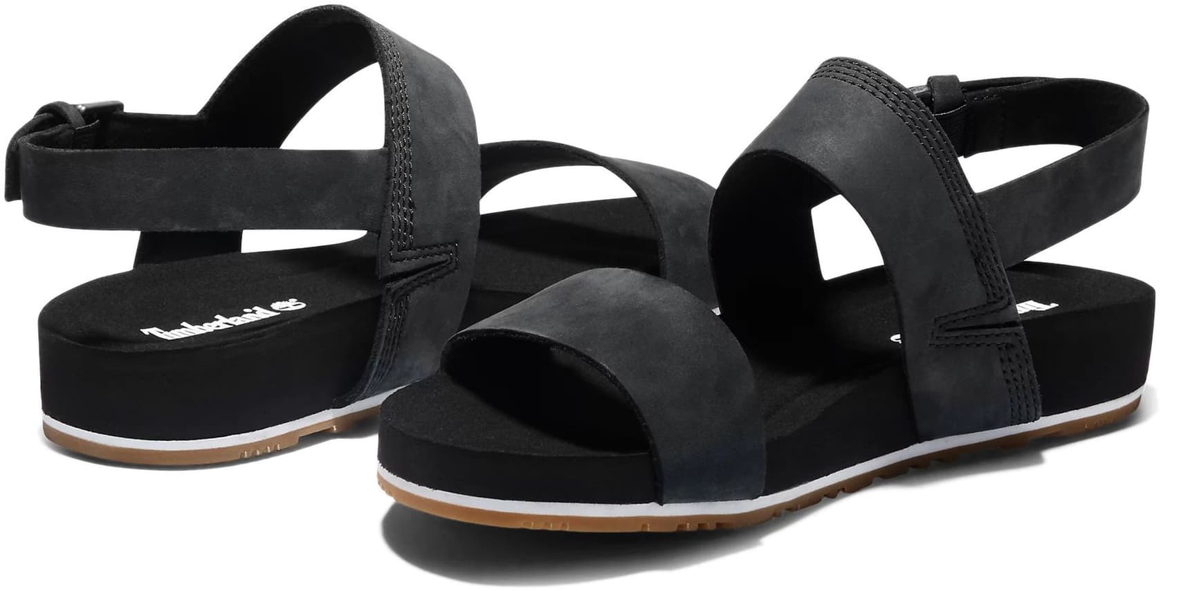 W's Malibu Waves 2 Band Sandal Black, view: 3