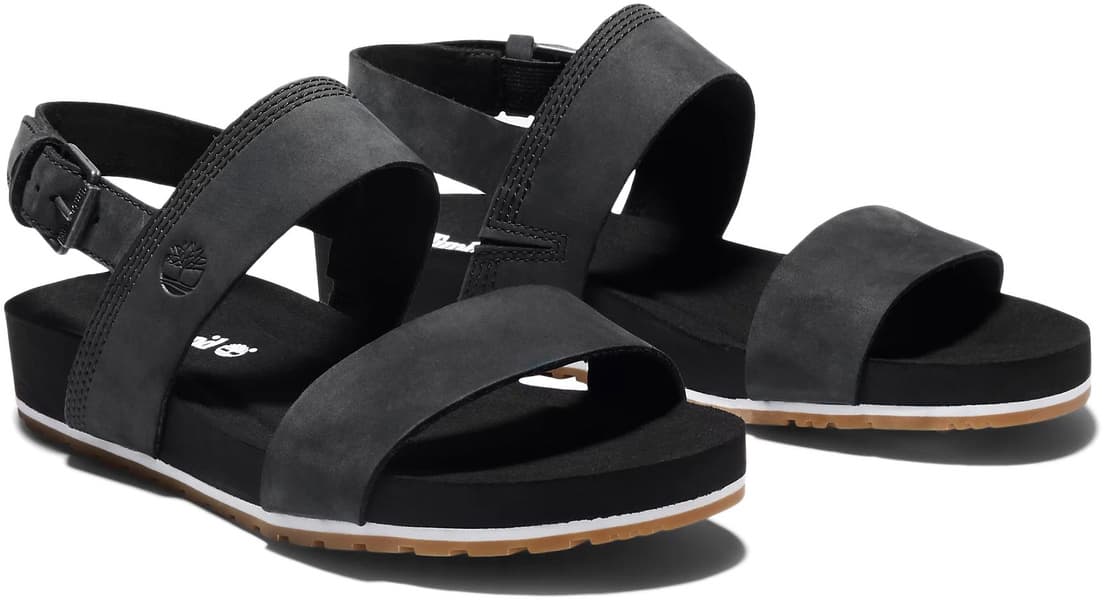 W's Malibu Waves 2 Band Sandal Black, view: 1