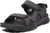 Mens Lincoln Peak 2 Strap Sandal Jet Black - view: 2