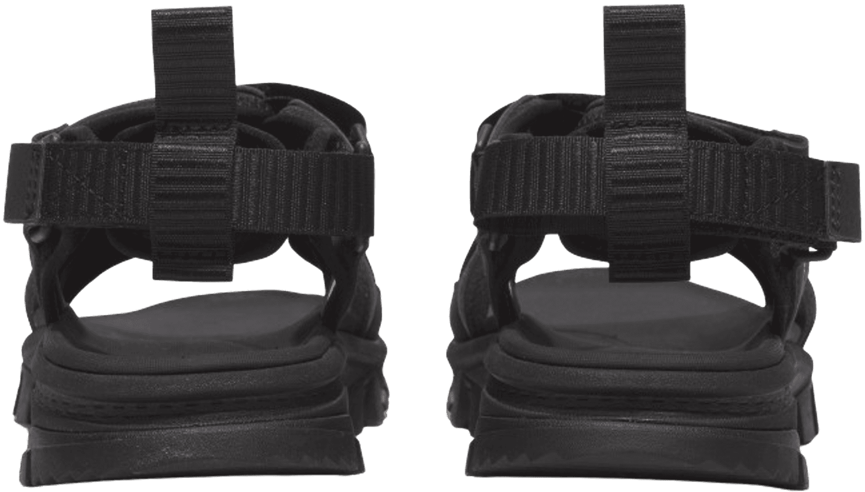 Womens Lincoln Peak 2 Strap Sandal Blk Leather, view: 3