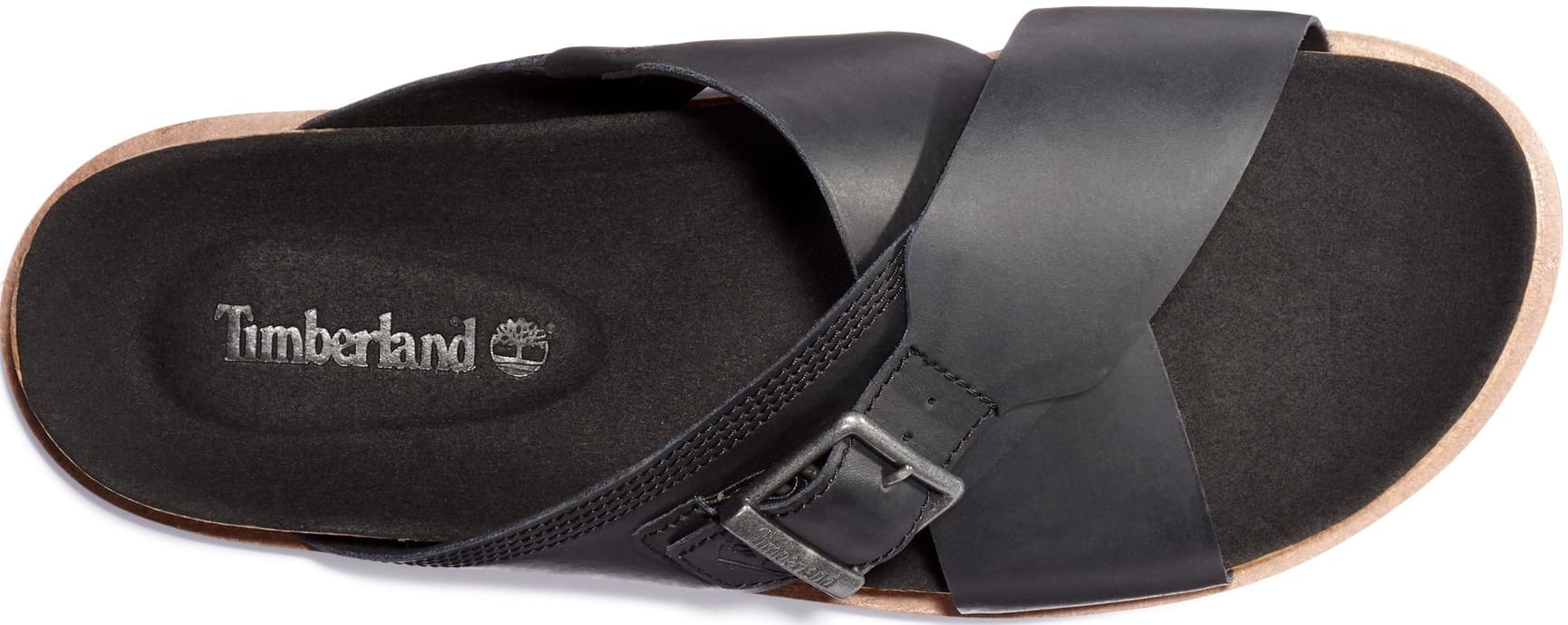 Mens Amalfi Vibes Cross Strap Sandal Jet Black, view: 1