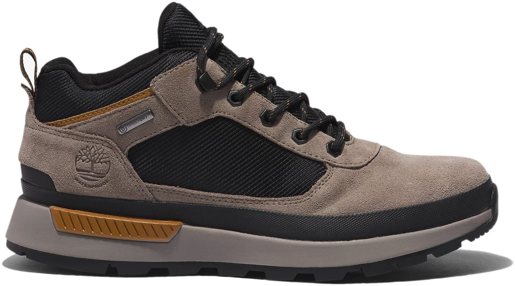 M's Field Trekker Low Waterproof Suede Medium Grey, view: 0