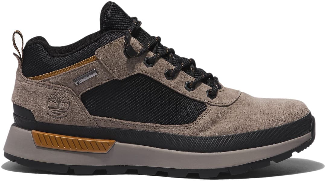 M's Field Trekker Low Waterproof Suede Medium Grey, view: 0