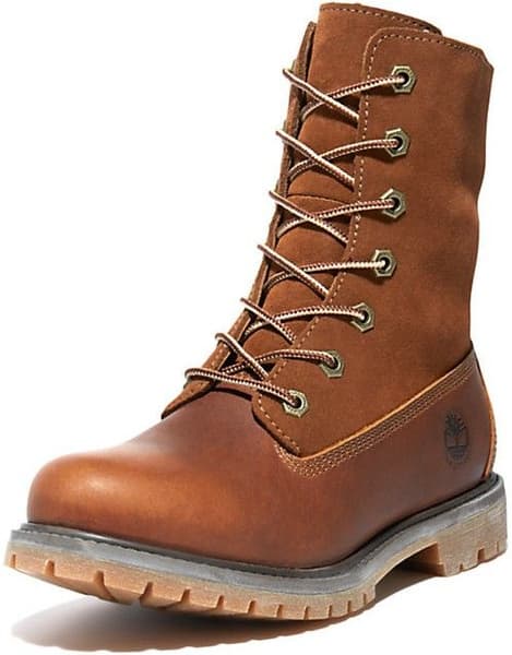 W's Authentics Teddy Fleece WP Fold-Down Dark Brown, view: 7