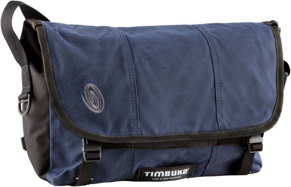 Classic Messenger S 14 liter Navy Waxed Canvas, view: 0