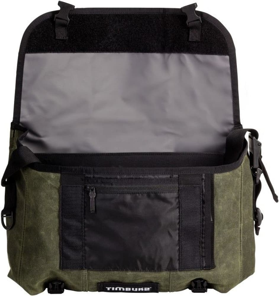 Classic Messenger M 21 liter Olive Waxed Canvas, view: 1
