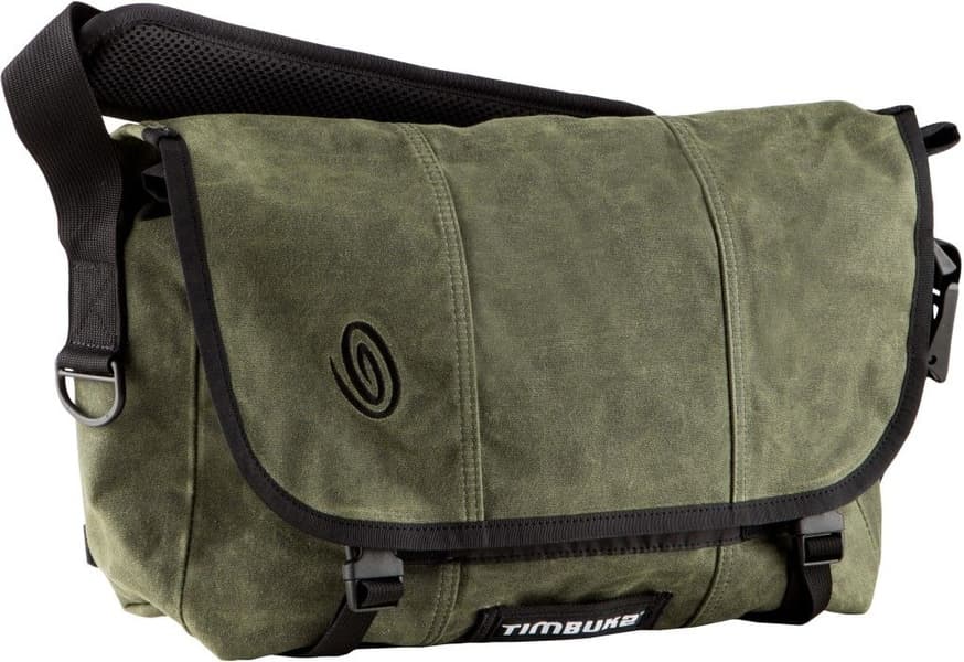 Classic Messenger S 14 liter Olive Waxed Canvas, view: 0