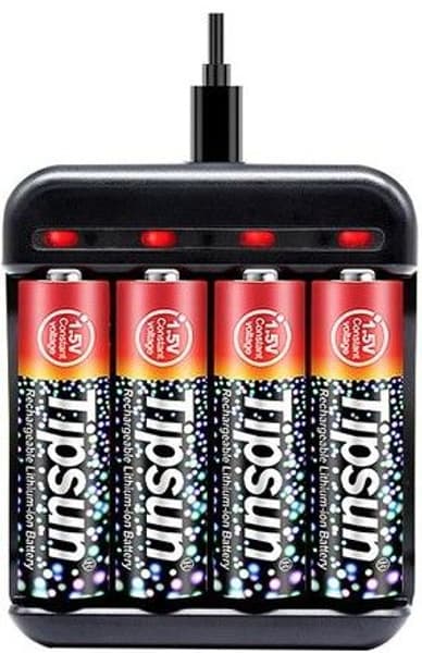 1.5V AA Uppladdningsbara Lithium-ion, view: 0