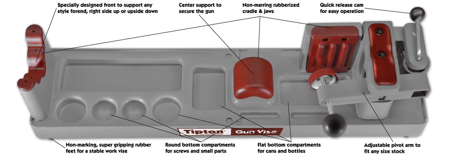 Caldwell Gun Vise skrueambolt for vapen, view: 2