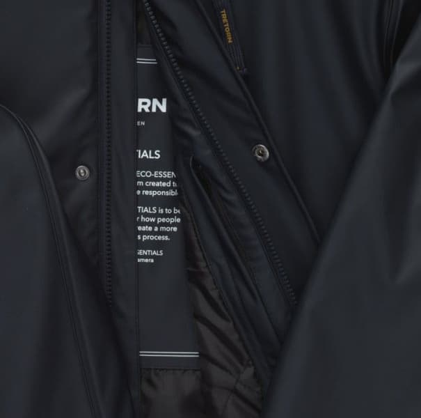 M's Padded Raincoat Dark Navy, view: 2