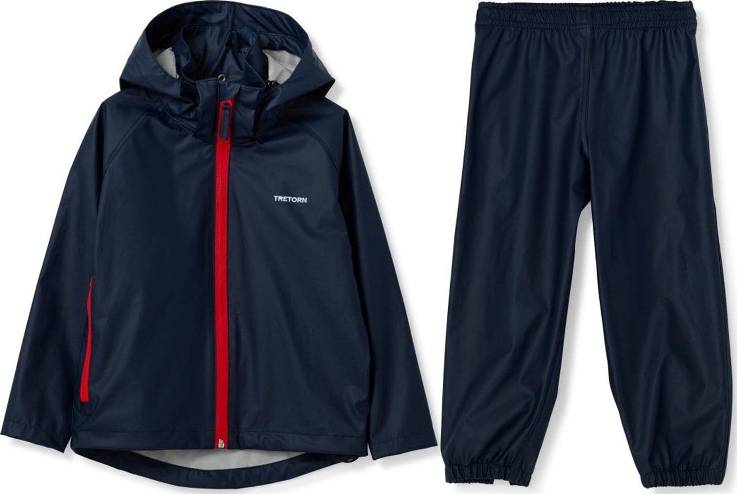 Kids Packable Rainset Navy, view: 0