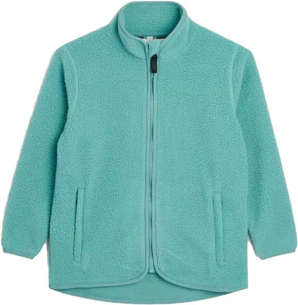 Farhult Pile Jacket Jr's Dusty Turquoise, view: 0