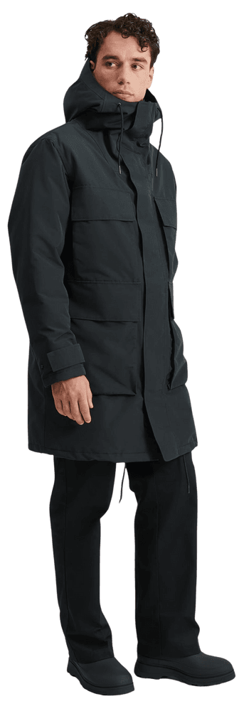 M's Explorer Field Parka Black, view: 1