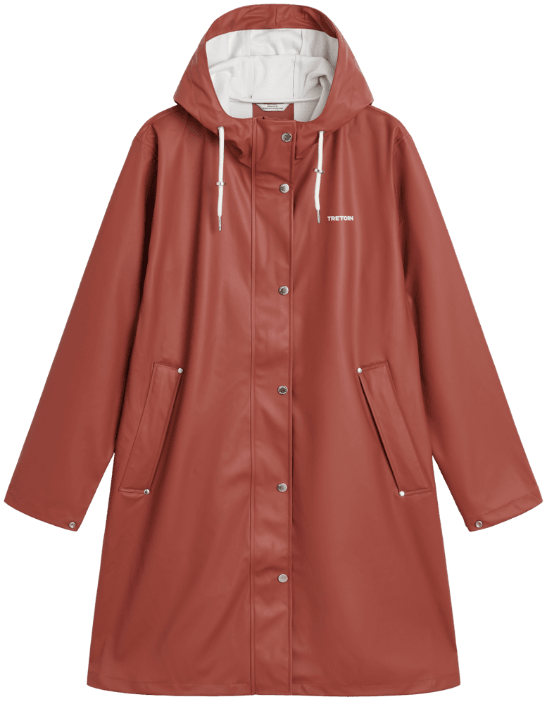 W's Wings A-Shape Rain Coat Apple Butter, view: 0