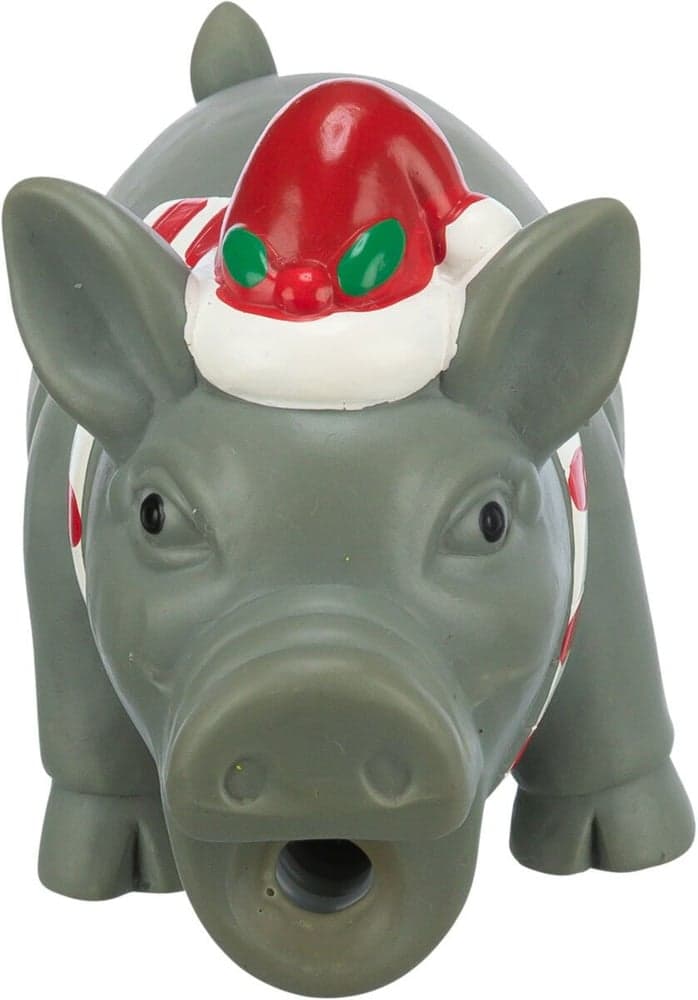 Xmas Pig Latex 16 cm, view: 2
