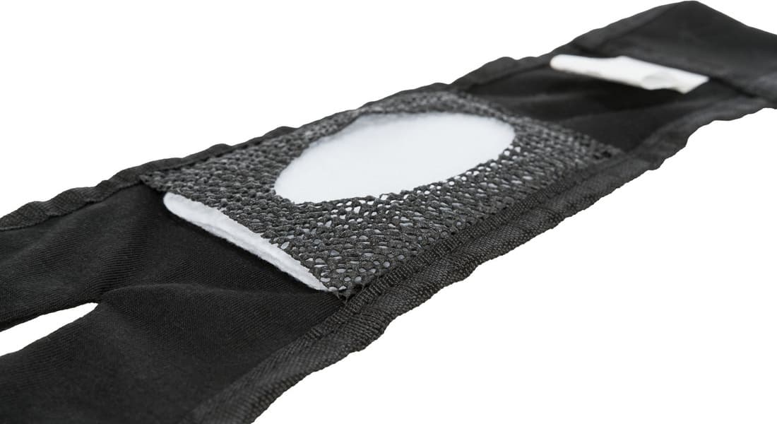 Tispetruse/Løpetidstruse S-M: 32-39 cm svart, view: 2