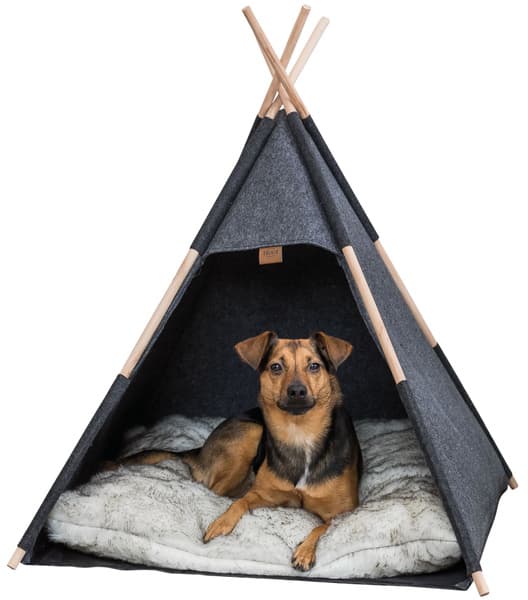 Tipi Filt Antracit 70 × 70 × 70 cm, view: 2