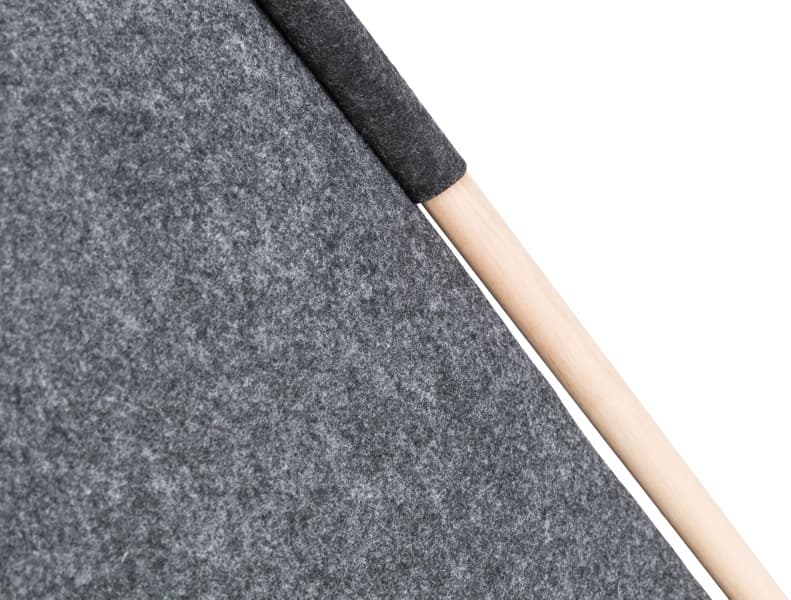 Tipi Filt Antracit 70 × 70 × 70 cm, view: 5