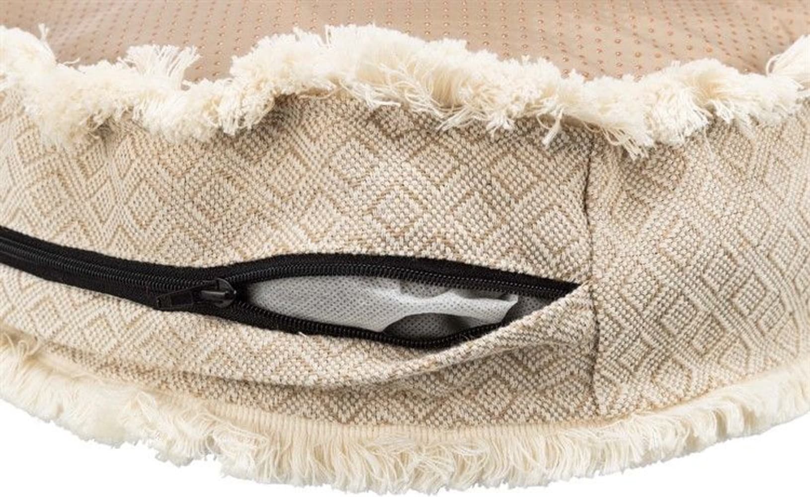 Boho Pute Oval 80 × 65 cm Beige, view: 4