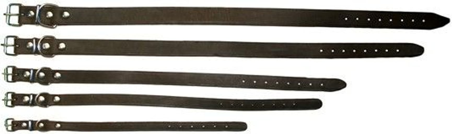 Halsbånd Naturskinn 22 mm / 60 cm, view: 0