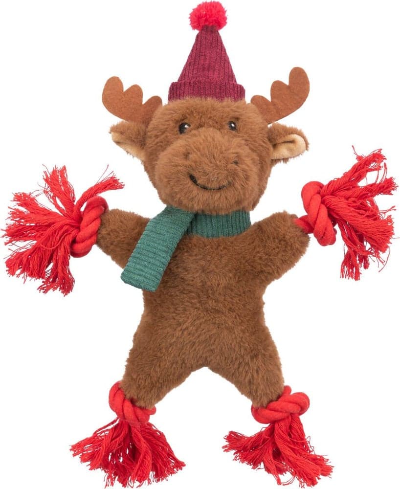 Xmas Reindeer Plush/Rope 32 cm, view: 0