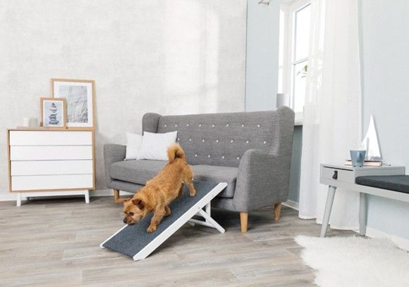 Rampe justerbar høyde 36 × 90 cm, view: 2