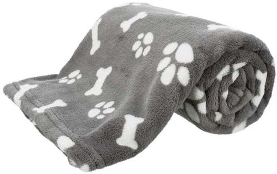 Kenny plysjteppe 100x75 cm Grå, view: 0