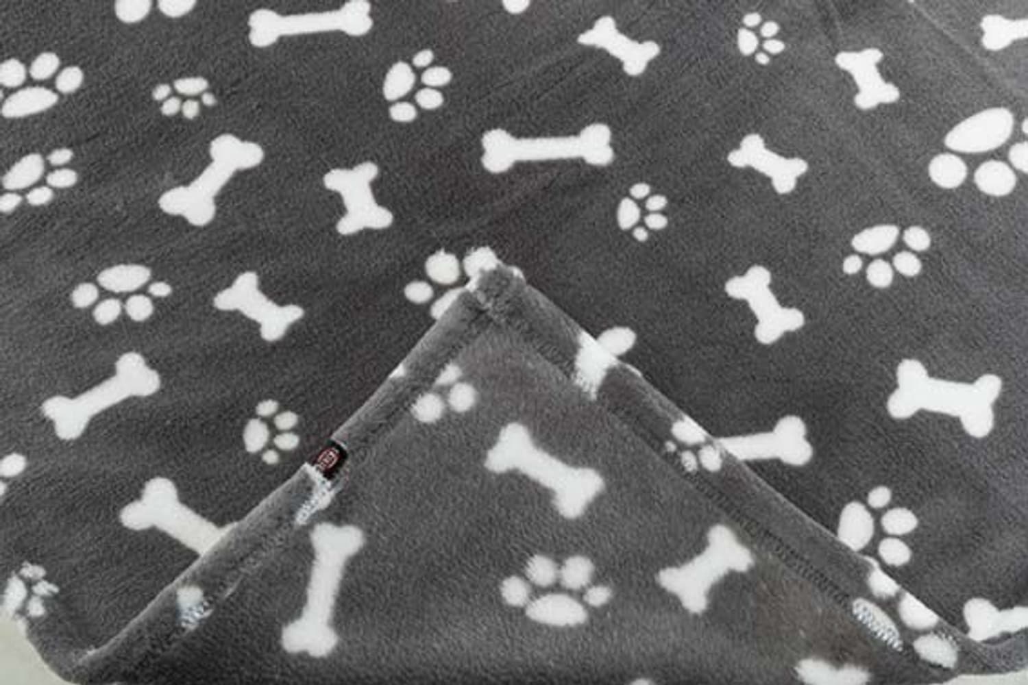 Kenny plysjteppe 150x100 cm Grå, view: 1