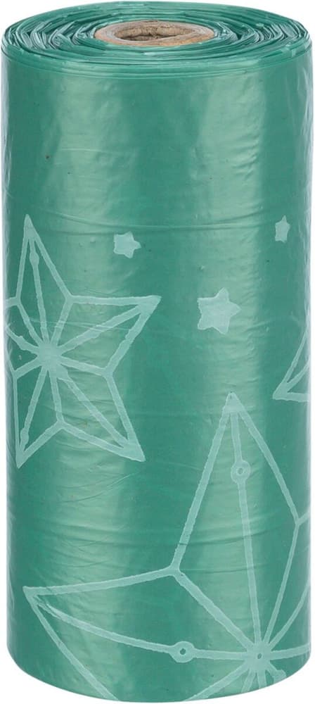 Xmas Dog Poop Bags 8 Rolls of 20 Bags, view: 1