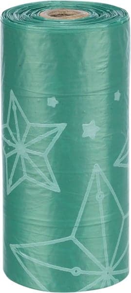 Xmas Dog Poop Bags 8 Rolls of 20 Bags, view: 1