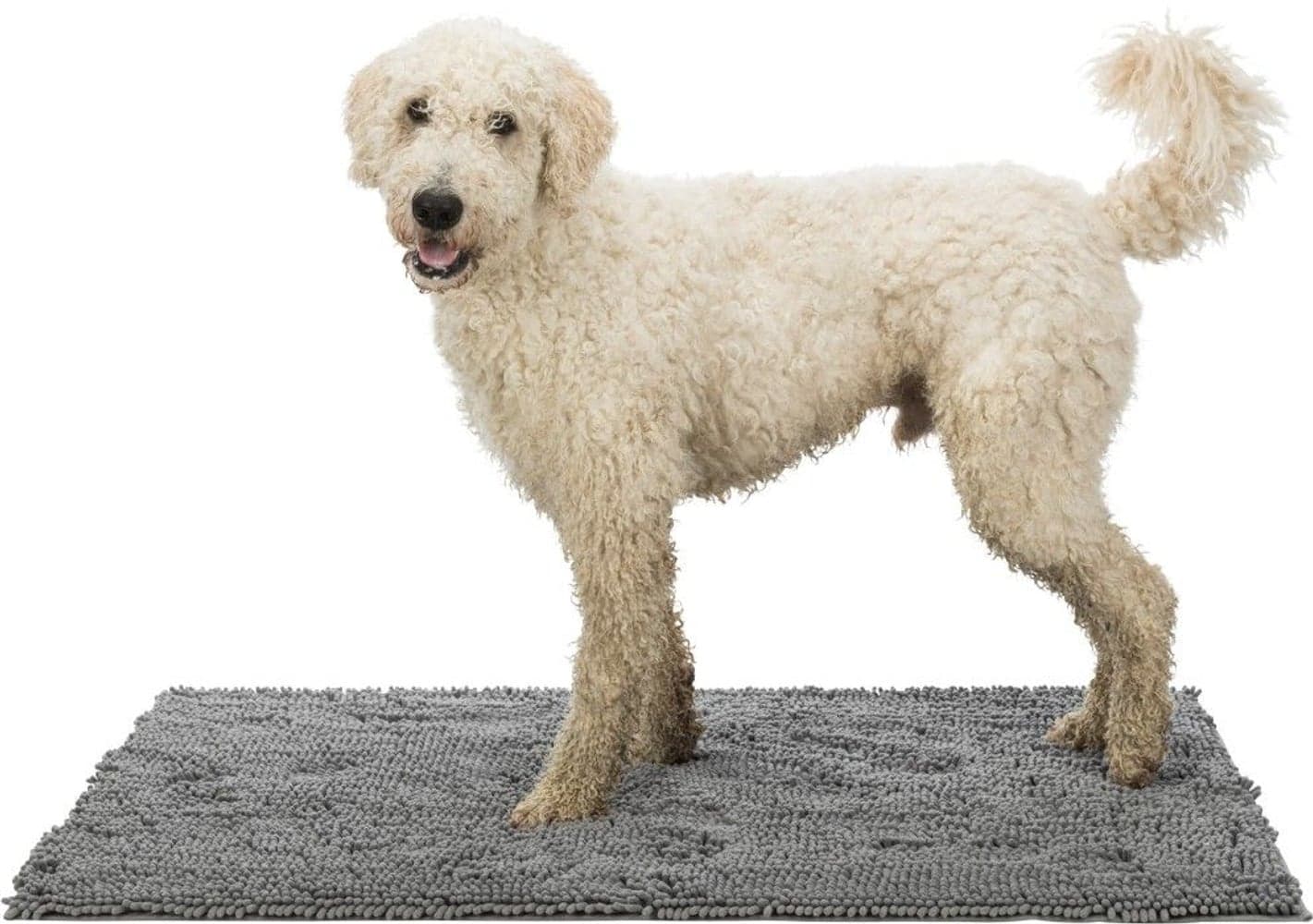 Smussabsorberende Matte 60 × 50 cm Grå, view: 2