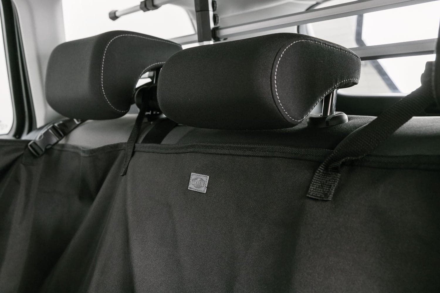 Bilbeskyttelse for baksete 1,55 x 1,30 m Svart, view: 2