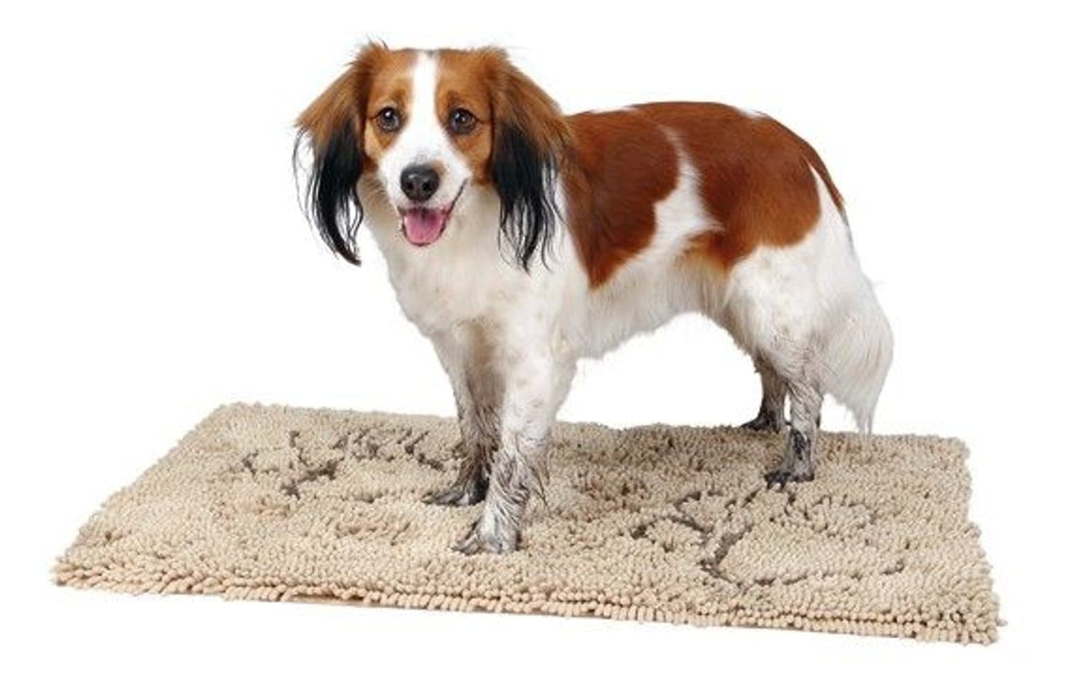 Smussabsorberende Matte 80 × 55 cm Beige, view: 1