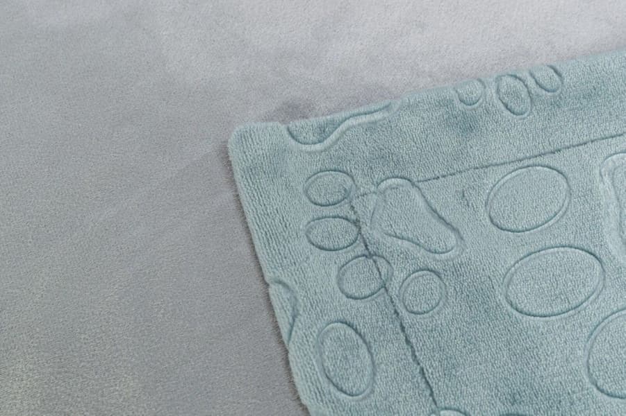 Barry Filt Soft Plysch 70 x 50 cm Blå/Grå, view: 1