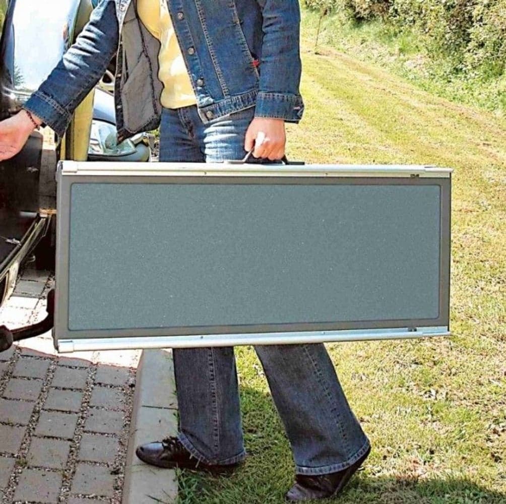 Ramp Petwalk Teleskopisk 43X100-183 cm Grå, view: 1