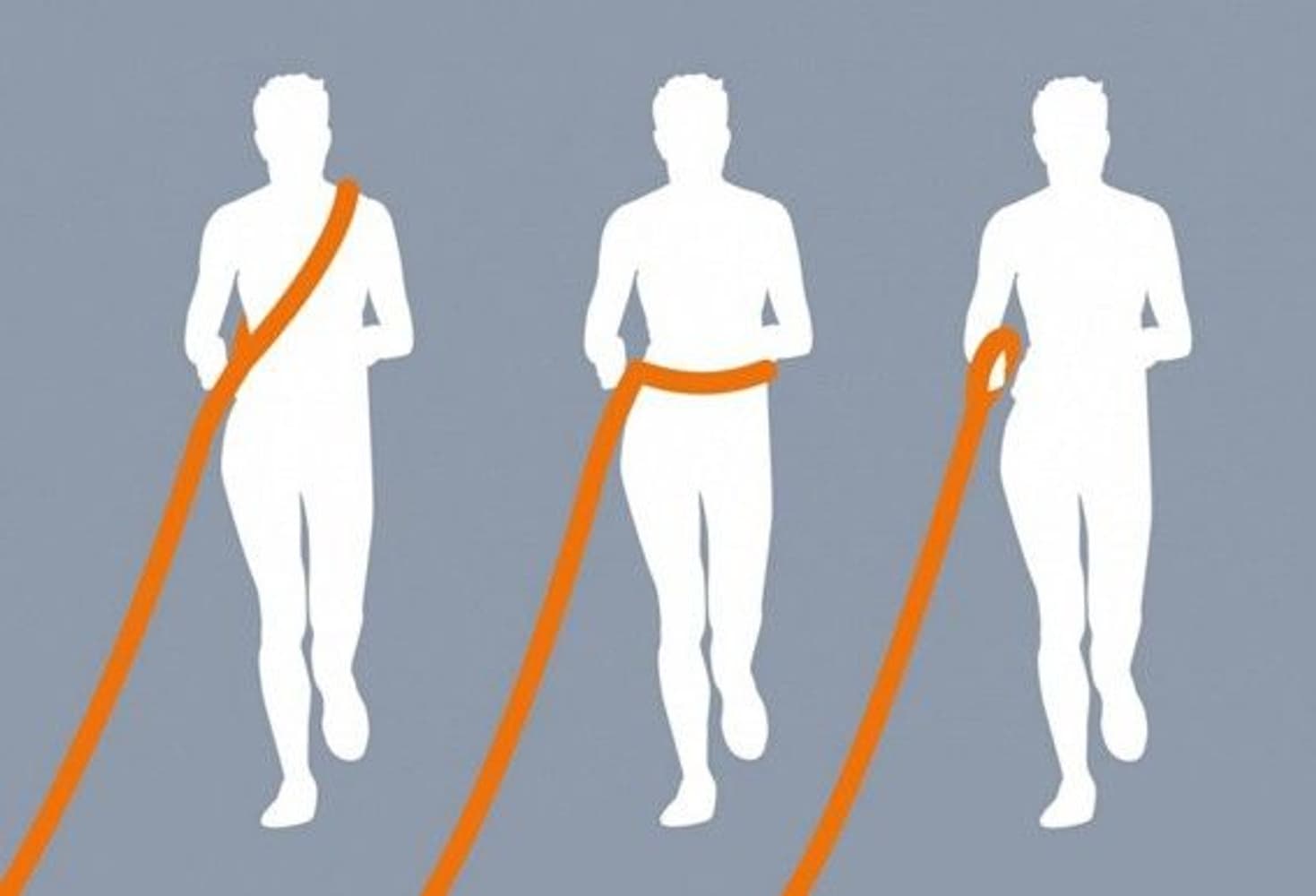 Flash Joggingkoppel Usb S-Xl: 1.85-2.55 M/25 mm Neon, view: 2