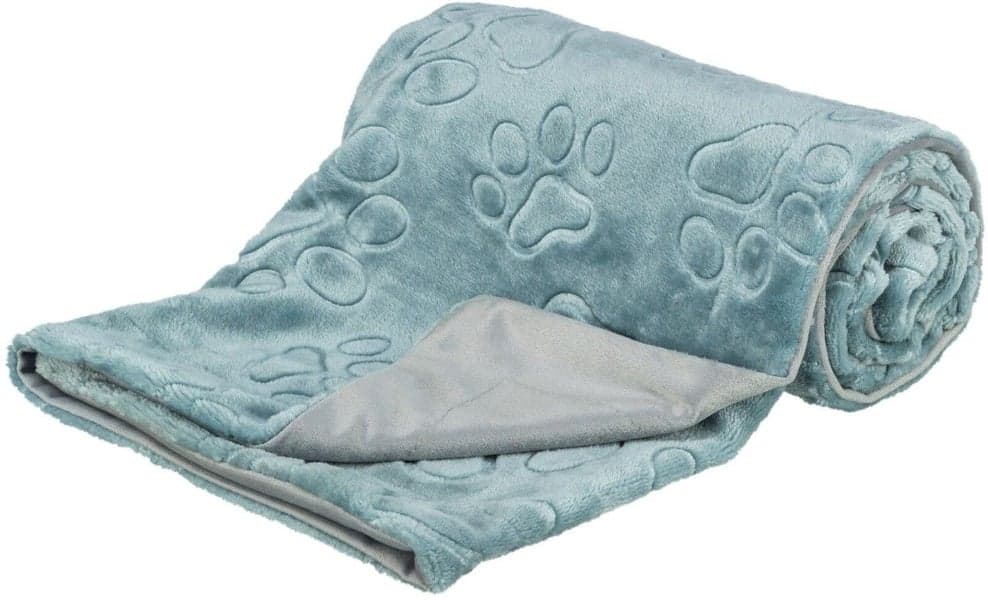 Barry Filt Soft Plysch 150 x 100 cm Blå/Grå, view: 0