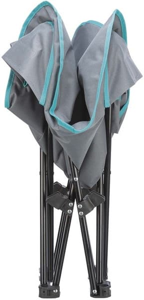 Campingseng 69x20x69 cm Mørk grå/Petrol, view: 7