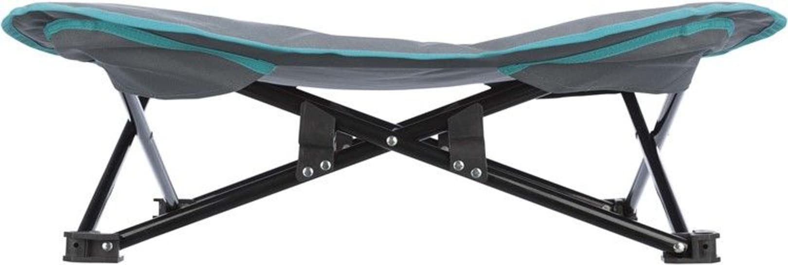 Campingseng 69x20x69 cm Mørk grå/Petrol, view: 1